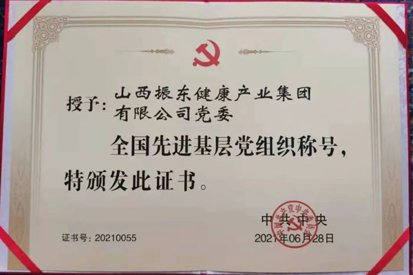 J9集团党委荣获“全国先进基层党组织”称号